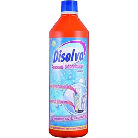 Mächtiger alkalischer Abflussreiniger 1l - Disolvo