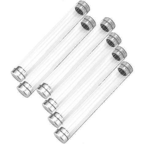 6 étuis à crayons transparents, coffrets cadeaux transparents pour stylos à bille, boîtes de rangement pour crayons (1/5)