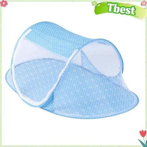 Tbest Moustiquaire X Homsel Filet Pliable pour Enfant, Filet de Berceau, Double Fermeture éclair, Lit de bébé, deco moustiquaire (1/5)