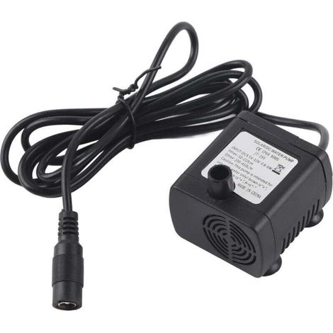 Mini-DC12V-Amphibien-Solar-Tauchpumpe für Springbrunnen und Teiche - Crezuo