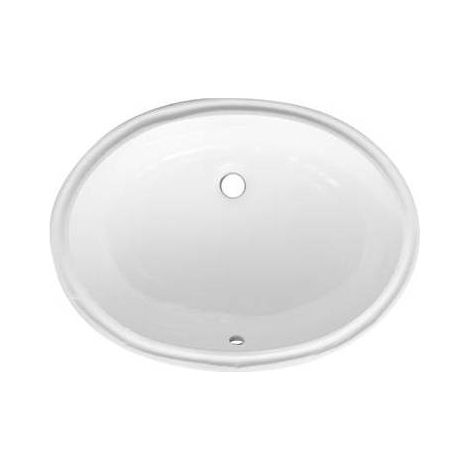 LAVABO SOUS PLAN DE TRAVAIL 57 X 42 CM Dimensions : Blanc