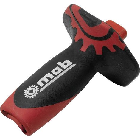 Protezione universale per le mani a scalpello MOB nero/rosso MOB 7314000401