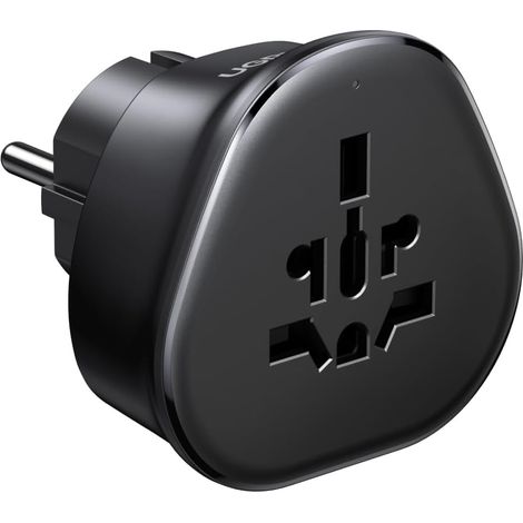 Adaptateur Prise US UK AU CN vers FR EU Type A B C G I (Prise EU) Compact Portable, Multiple Protection, Adaptateur Prise Universelle Voyage pour UK USA Canada Chine Australie Suisse Japon (1/5)