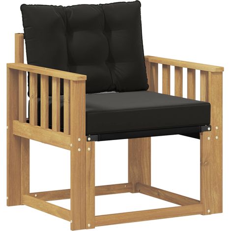 Maison Exclusive - Outdoor-Sofa Massives Akazienholz und Textilen