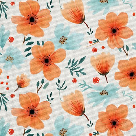 Decoffe Oxford exterior - Blumen - DX2828 (1/5)