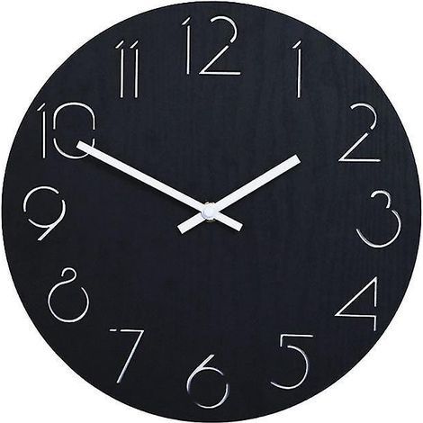 Horloge murale en panneau MDF pour usage domestique (1/3)