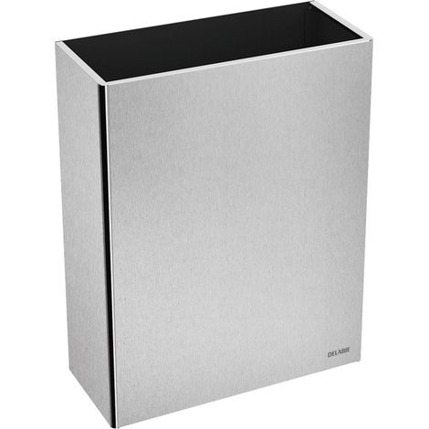 Delabie Abfallbehälter W-Mont. 38l Edst. 1.4301 sat (ex-0010890000) (1/2)