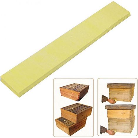 [Languettes Anti-Mites] Manhao Fluvalinate [40 unités] Languettes efficaces contre varroa pour apiculture (1/5)