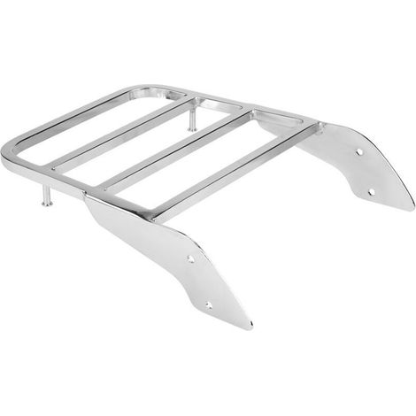 Porte-Bagages arrière Moto, Porte-Bagages arrière Moto Sissy Bar pour Shadow VT750 C2 1997-2003 Chrome Silver