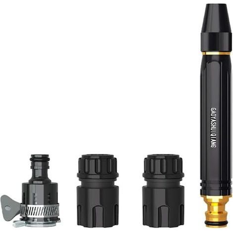Car wash nozzles and water guns, adjustable high-pressure plastic garden hose nozzles (1/5)