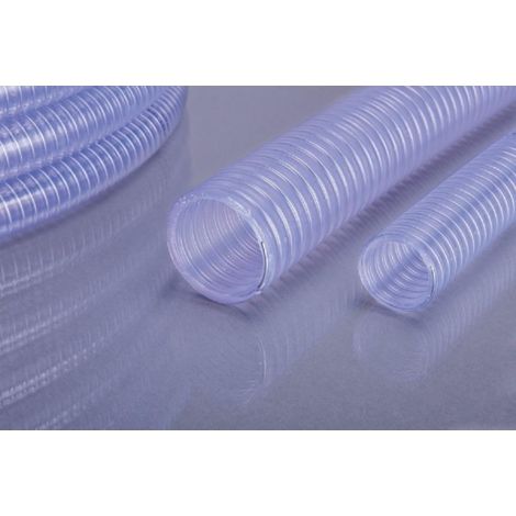 Pvc Apdatec 27 Tubo Di Aspirazione Trasparente E Ad Alta Pressione. 25X4Mm 25M