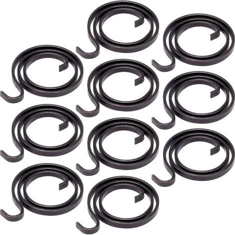 10 Stück Türgrifffedern, 1,9 Umdrehungen, Innenwindung, 2,9 mm Breite, als Ersatzteile für Griffe und Schlösser (1/5)