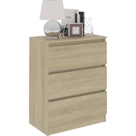 Buffet / Buffet Bahut Chêne sonoma 60x35x76 cm Bois d'ingénierie (1/5)