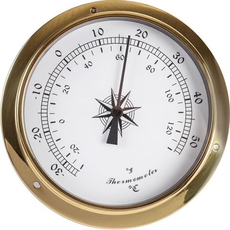 Thermomètre d'intérieur numérique 115mm avec hygromètre (1/4)