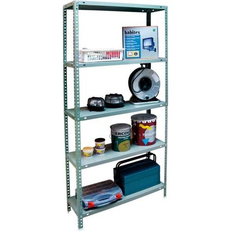 Estantería HABITEX FORTE - 180x90x40 Blanca