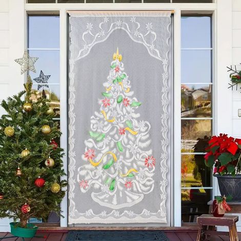 Christmas Decorations Fairy Lights for Curtains Christmas Curtain Lights (100 x 200 cm, 1 pc) (1/5)