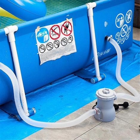 Pompe de filtration électrique pour piscine, prise UE