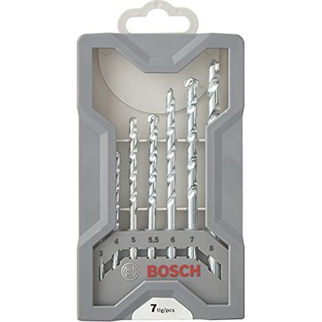 Set di  punte da  trapano Bosch  CYL-1, 7  pezzi, 3,  4, 5,  5,5, 6,  7, 8  mm -2607017035 (1/4)