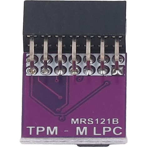 Module de sécurité TPM 2.0 14 broches pour carte mère ASUS, compatible avec les interfaces LPC (1/5)