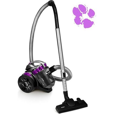 Vortex - Zii Pet Black - Aspirateur Traineau 1.5l Sans Sac Avec Brosse Pour Animaux (1/4)