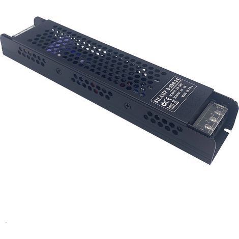 Trasformatore 24V DC 250W 10.4A IP20 per lampade strisce led 24V Y5-250W (1/4)