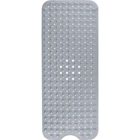 Tapis de bain antidérapant avec 200 ventouses, 100 x 40 cm (gris) (1/4)