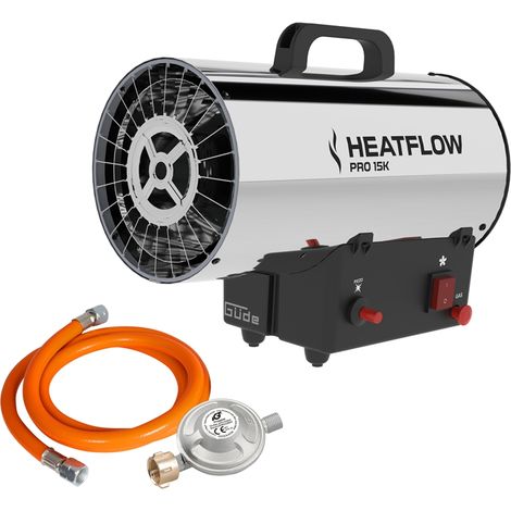 Güde Gasheizgebläse Heatflow Pro 15k INOX Heißluftgebläse 15000 W Heizleistung (1/5)