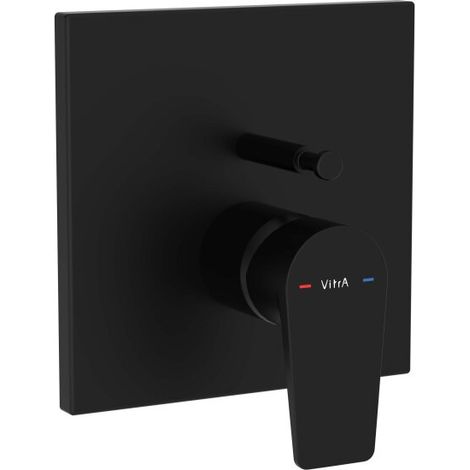 VITRA A4323836EXP Mitigeur baignoire-douche monocommande Flow Sq