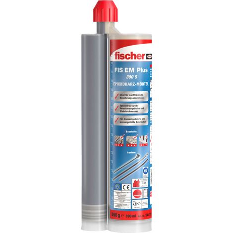 Fischer Mortier de résine époxy FIS EM Plus 390 S - 544171 (1/4)