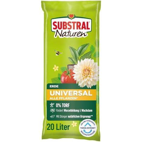 SUBSTRAL® Naturen® - Tierra universal sin turba, 20 litros