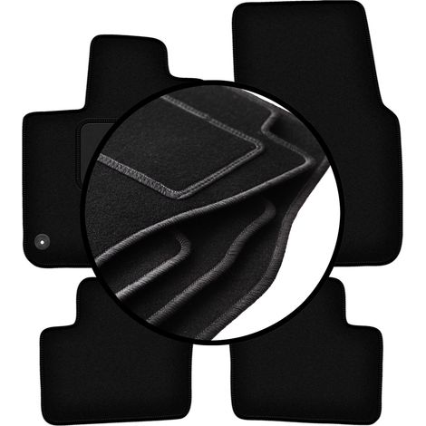 Komplettset Veloursmatten für: Smart ForFour II Schrägheck (2014-) (1/5)