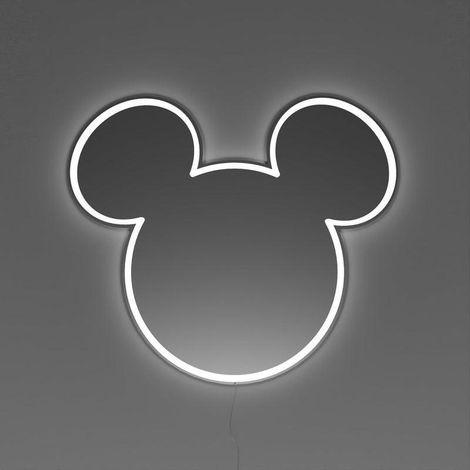 Yellowpop YP Disney Mickey Ohr Lampe LED Transparent