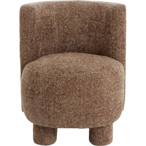 Sedia marrone in legno calda Light & Living Kamova (1/4)
