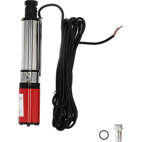 Pompe immergée pour puits profond 5m³/h, résistante au sable, équipement de plongée avec raccord 25mm