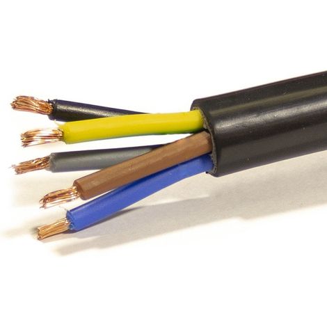 Mtr Manguera 5X2,5 mm. FLEXIBLE PVC RV-K 0,6/1KV -CPR-