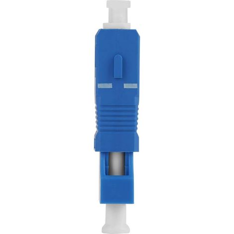 Adaptateur hybride fibre optique SC mâle vers LC femelle, composant pour réseau informatique et télécommunication haut débit