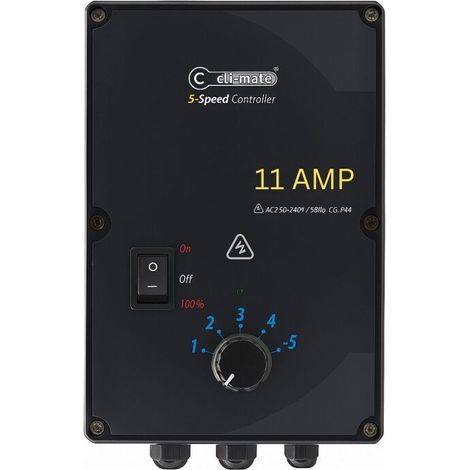 Cli-Mate 5 Speed Controllers 11A - Klimasteuerung Grow