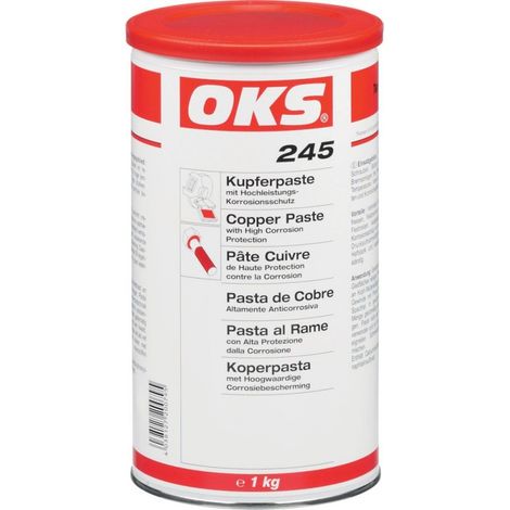Pasta cobre protección corrosión OKS 245 1 kg