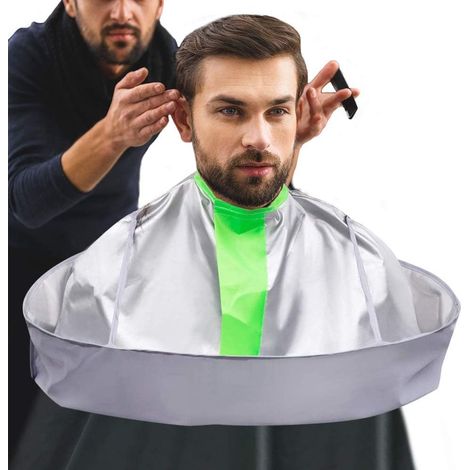 Cape de coupe professionnelle - Imperméable - Accessoire de coiffure pour adultes hommes et femmes (1/5)