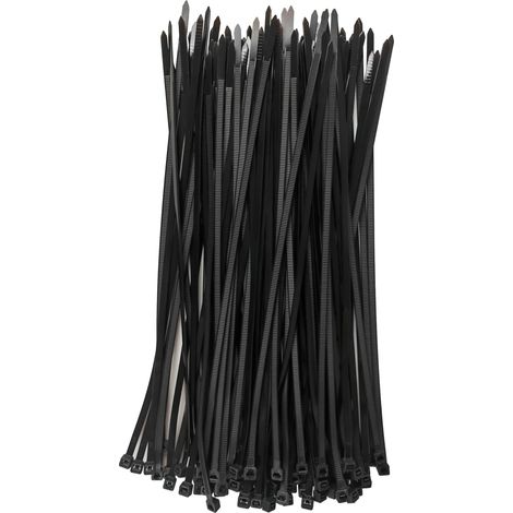 Lot de 100 Colliers de Serrage Noir 300x4,8mm (1/5)