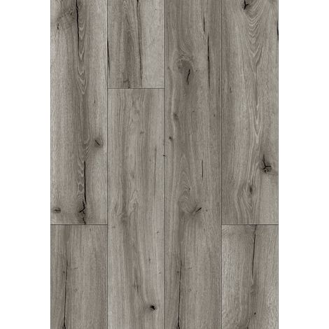 Mexen Ontario échantillon de panneaux vinyles 1240 x 182 mm SPC 6,5 mm, sous-couche IXPE 1,5 mm, 4 V-Fuga, Chêne - F1003-S (1/3)