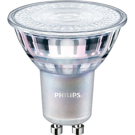 Ampoule LED Spot GU10 50W Blanc Chaud, Verre, Lot de 2