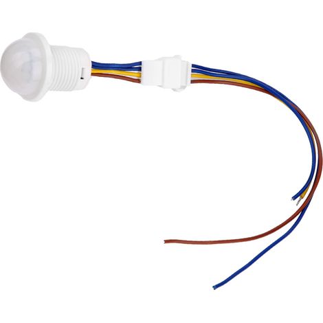 Interrupteur à détecteur de mouvement infrarouge automatique à LED Mr HW06A, 1-40 W, 35 x 25 mm (1/5)