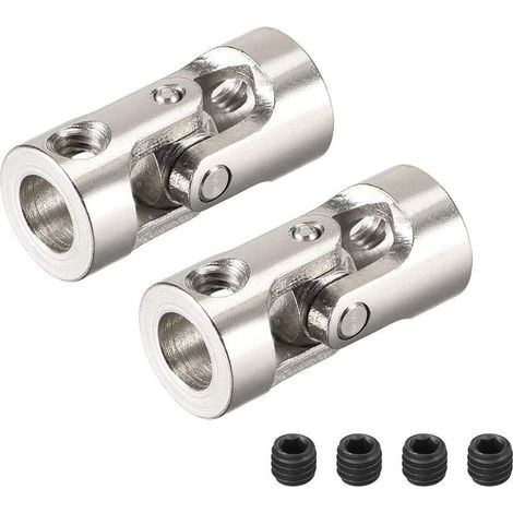 2PCS 6mm à 6mm Rotatif Universel Accouplement arbre direction connecteur L24XD11 (1/4)