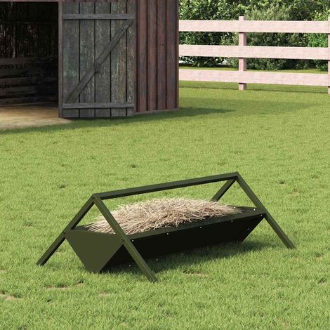 Futtertröge für Nutztiere Olive Grün 111 x 76 x 38 cm