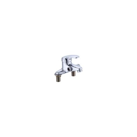 Copper-rimmed double-sided washbasin faucet, multi-functional faucet for shower heads and basins, wholesale from manufacturers -- Copper-rimmed two-piece design