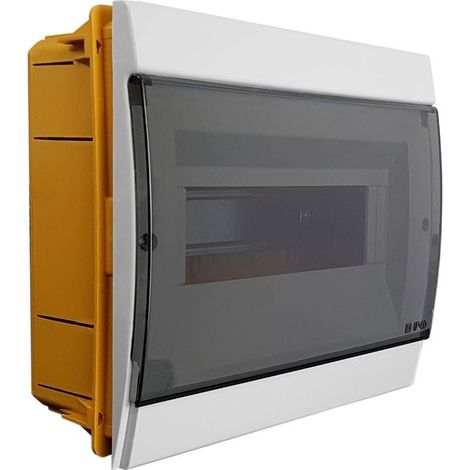 1PZ CENTRALINO INCASSO SPORTELLO FUME' IP40 "SERIE ARREDO" mm230x22x200h (1/3)