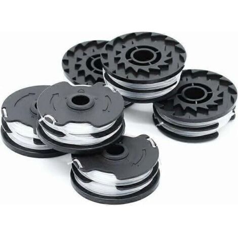 Bobines de rechange (lot de 6) – Pour tondeuses à gazon sans fil Lidl Parkside PRTA 20-Li, PRT 550 et PRT 300 (1/4)