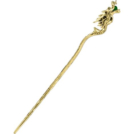 Baguette à Cheveux Dragon Métallique Vintage Épingle à Cheveux Chinoise Pour Femmes Coiffures Traditionnelles Hanfu Quotidienne (1/5)