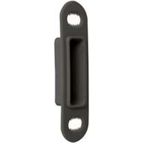 5PZ POZZETTO 709 PER CONTROPIASTRA G188 NERO OPACO - mm.81,8x21,8 in abs